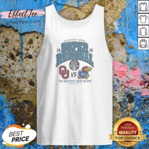 Hot Oklahoma Sooners Vs Kansas Jayhawks 2026 NCAA Division I Baseball Super Regional Tank Top