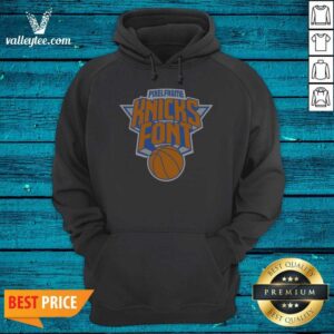 Premium New York Knicks Pixelframe Knicks Font Hoodie