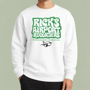 Funny Tom Petty Rick'S Airport Recorders The Best Round Sweater