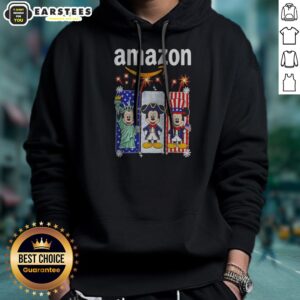 Amazon Mickey Mouse Statue Of Liberty Uncle Sam Patriotic hoodie on hoodie