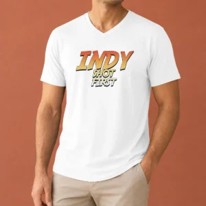Pretty Indy Graphic Shot First V-Neck Shirt