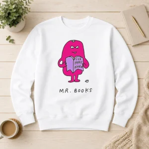Official Mr Books The Paris Review Literary Reading Sweater