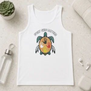 Funny Every Child Matters Turtle Tank Top
