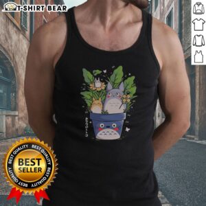 Pretty Spirits Garden Tank top featuring a vibrant floral design on a soft fabric