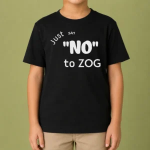 Original Randy Weaver Just Say No To Zog Kids T-Shirt