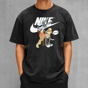 Pretty Nike Bugs Bunny Spanking Lola Washed T-Shirt