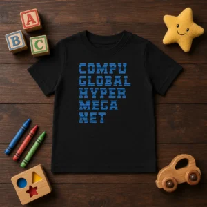 Nice Compu Global Hyper Mega Met Kids T-Shirt