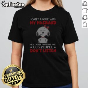 Snoopy Peanuts I Can'T Argue With My Husband