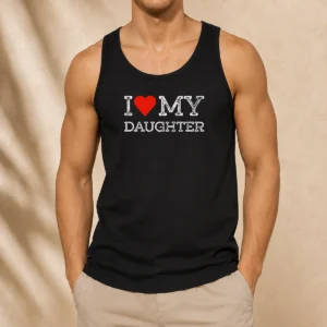 Pretty I Love My Daughter Tank Top