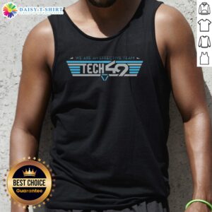 Official We Are An Effective Team Tech 49 Tank Top featuring a modern design and comfortable fit.