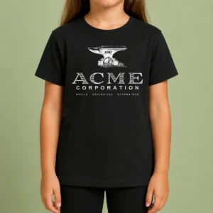 Hot ACME Corporation Anvils Explosives Detonators Kids T-Shirt