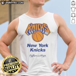 Top New York Knicks Basketball Culture And Hoops Tank Top featuring vibrant team colors and logo