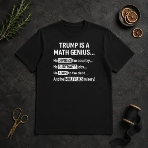 Top Trump Is A Math Genius He Divides The Country He Subtracts Jobs