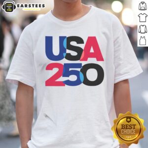 USA 250 Overlay shirt featuring a bold graphic design on a comfortable fabric.