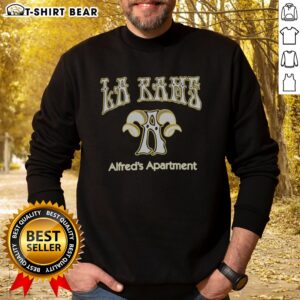 Original Los Angeles Rams X Alfred'S Apartment Sweatshirt featuring a bold design and comfortable fit.