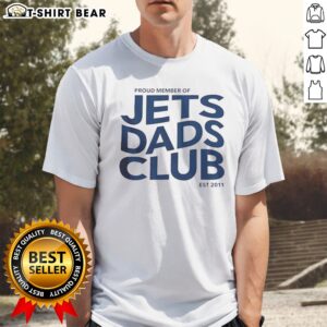 Premium Winnipeg Jets Proud Member Of Jets Dads Club Est 2011 Shirt displayed on a neutral background