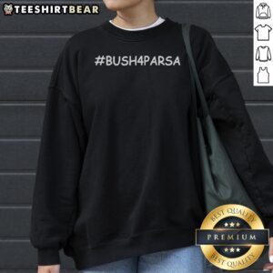 Top George Bush 4 Parsa Sweatshirt in cozy fabric with bold graphic print on chest