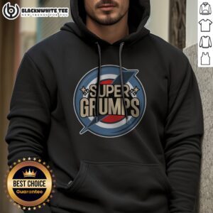 Good Super Grumps Hoodie featuring a playful design and comfortable fit for everyday wear.