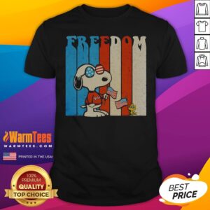 Awesome Snoopy And Woodstock Peanuts Freedom USA 250th Anniversary