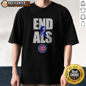 Good Nico Hoerner End ALS Chicago Cubs Shirt featuring a bold design for fans.