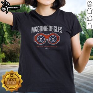 Awesome Kevin Mcgonigle Mcgonigoggles Ladies shirt featuring a unique graphic design