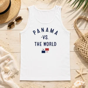 Official Panama Vs The World Panama Flag Panama National Soccer Team FIFA World Cup 2026 Tank Top