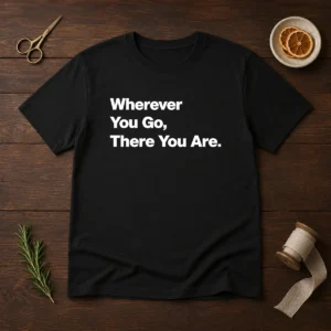 Original Whenever You Go There You Are