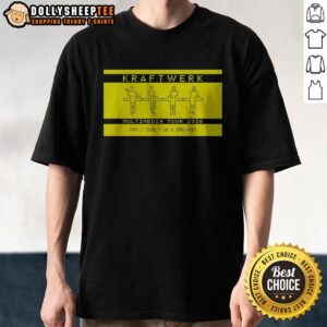 Awesome Kraftwerk Multimedia Tour 2026 May June UK Ireland Music Electronic Band Tour Shirt featuring vibrant graphics