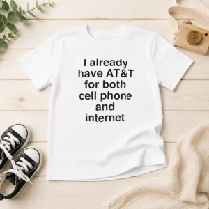 Good I Already Have AT&T For Both Cell Phone And Internet Kids T-Shirt