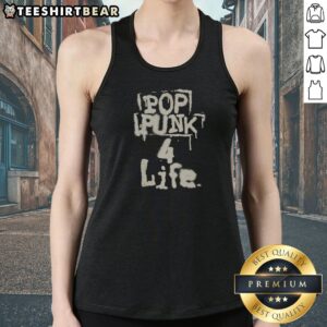 Funny Pop Punk 4 Life Tank Top featuring a vibrant design perfect for music lovers