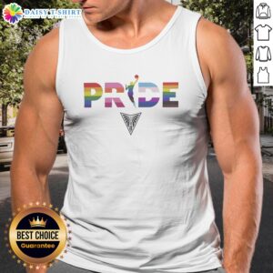 Top Golden State Valkyries 2026 WNBA Pride LGBT Pattern Flag Tank Top showcasing vibrant pride colors and team spirit