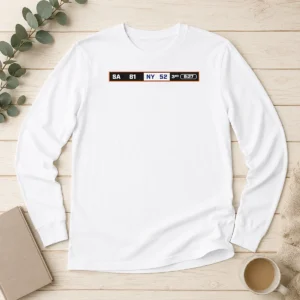 Hot Scoreboard San Antonio Spurs 81 52 New York Knicks Basketball Meme NBA 2026 Long Sleeve Shirt