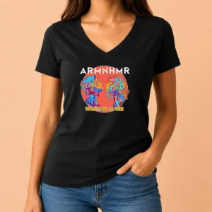 Pretty Together As One Electronic Music V-Neck Shirt