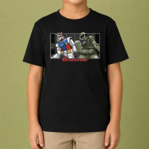 Official Gundaaamn Gundam Damn Meme Kids T-Shirt