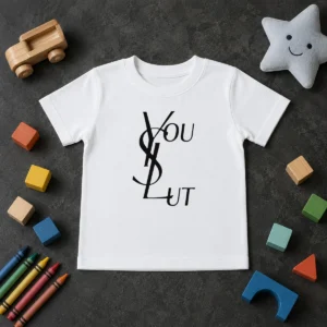 Original Ysl You Slut Parody Kids T-Shirt