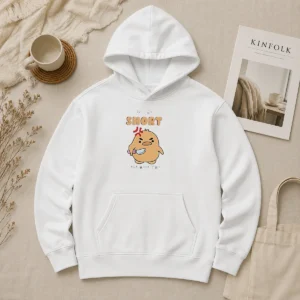 Good Angry Chick Call Me Short One More Time Kawaii Hoodie