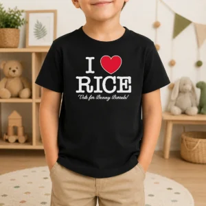 Pretty Ben Rice I Love Rice Vote For Benny Barrels New York Yankees Baseball Kids T-Shirt