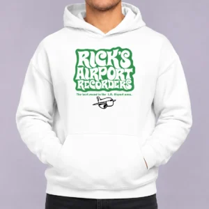 Funny Tom Petty Rick'S Airport Recorders The Best Round Hoodie