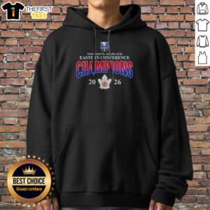 Funny Toronto Marlies Eastern Conference Champions 20 26 Calder Cup Playoffs hoodie front view in navy blue