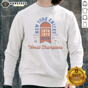 Awesome New York Knicks 1970 1973 2026 World Champions Finals Basketball Team Sweatshirt