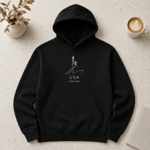 Awesome Statue Of Liberty USA 1776 2026 Patriotic 4th Of July Hoodie