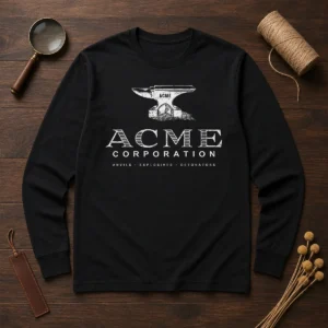 Premium ACME Corporation Anvils Explosives Detonators Long Sleeve Shirt