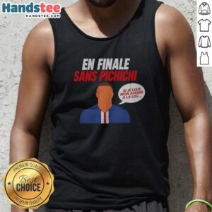 Nice Kylian Mbappe Paris Saint Germain En Finale Sans Pichichi Si Je Liais Mon Tank top displayed on a mannequin