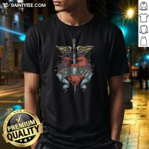 Awesome Bon Jovi Heart And Dagger