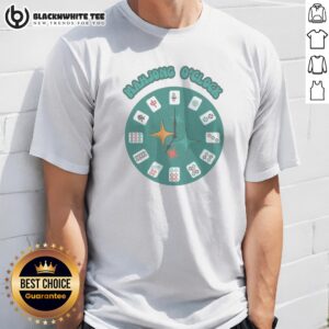 Top Mahjong O'Clock Shirt featuring a vibrant Mahjong-inspired design for casual wear.