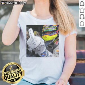 Hot Max Verstappen Red Bull Racing F1 Eat My Dust Ladies Shirt featuring vibrant graphics and a comfortable fit