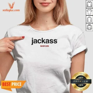 Nice Inde Navarrette Jackass Babylon LA V-Neck Shirt