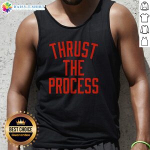 Good Trust The Process NBA Thrust The Process Philadelphia 76ers Tank Top featuring vibrant team colors and logo