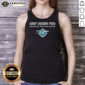 Premium Warp Speed Laundry Pods Fast Stain Removal Geek Tank Top