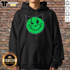 Nice Taliesin Wearing Meowmeowz Logo Hoodie featuring a vibrant design and comfortable fit.